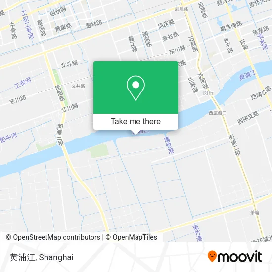 黄浦江 map