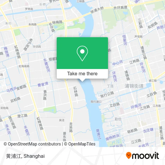 黄浦江 map