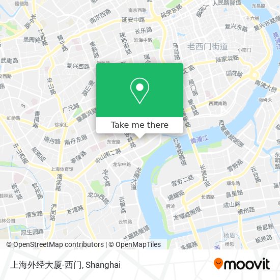 上海外经大厦-西门 map