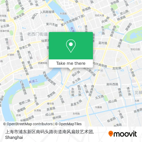 上海市浦东新区南码头路街道南风扁鼓艺术团 map