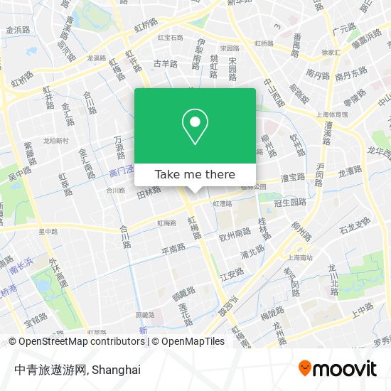 中青旅遨游网 map