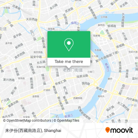 来伊份(西藏南路店) map