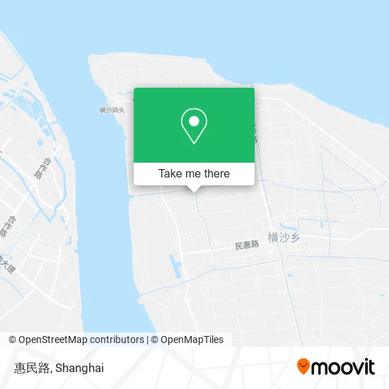 惠民路 map