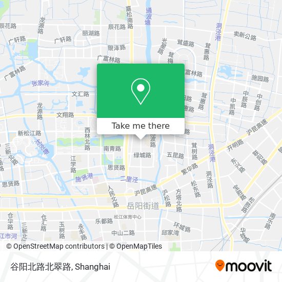 谷阳北路北翠路 map