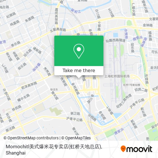 Momochitl美式爆米花专卖店(虹桥天地总店) map