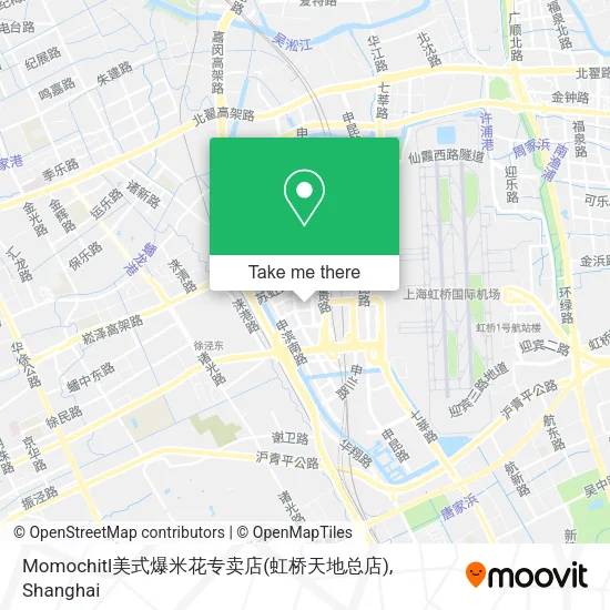 Momochitl美式爆米花专卖店(虹桥天地总店) map