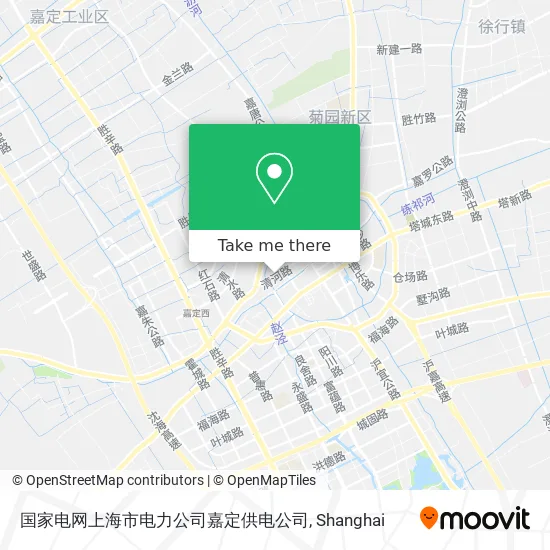 国家电网上海市电力公司嘉定供电公司 map