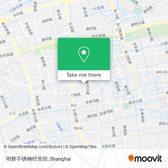 明辉不锈钢经营部 map