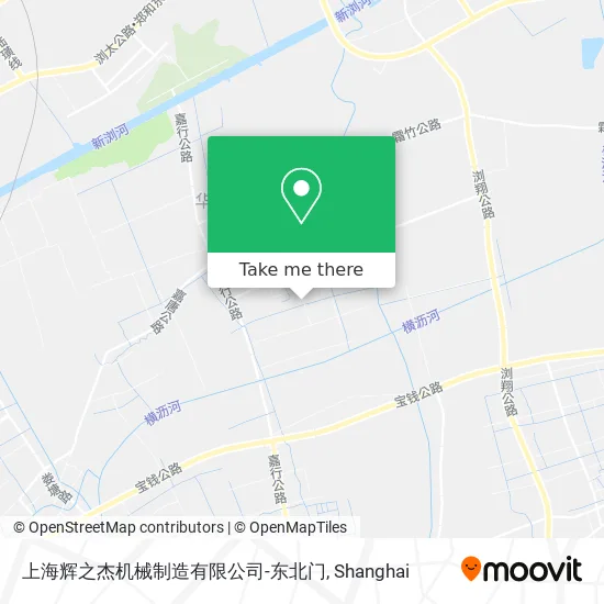 上海辉之杰机械制造有限公司-东北门 map