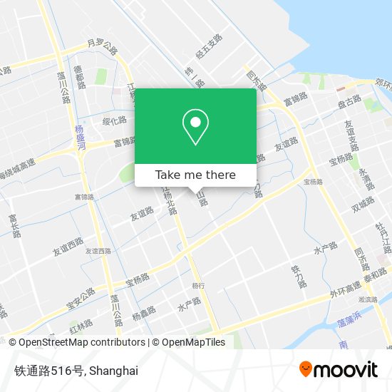 铁通路516号 map