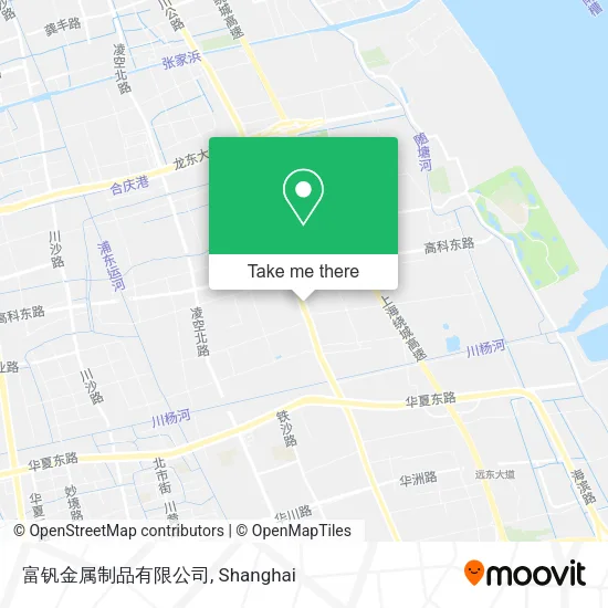 富钒金属制品有限公司 map