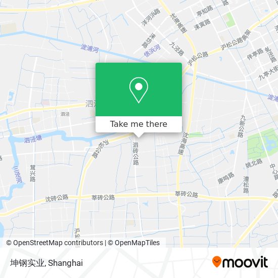 坤钢实业 map