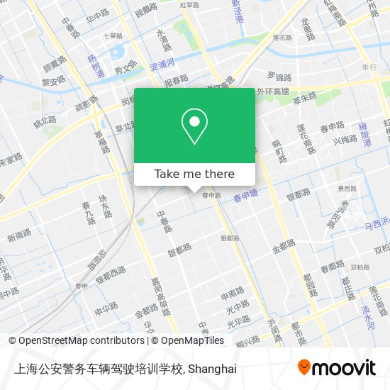 上海公安警务车辆驾驶培训学校 map