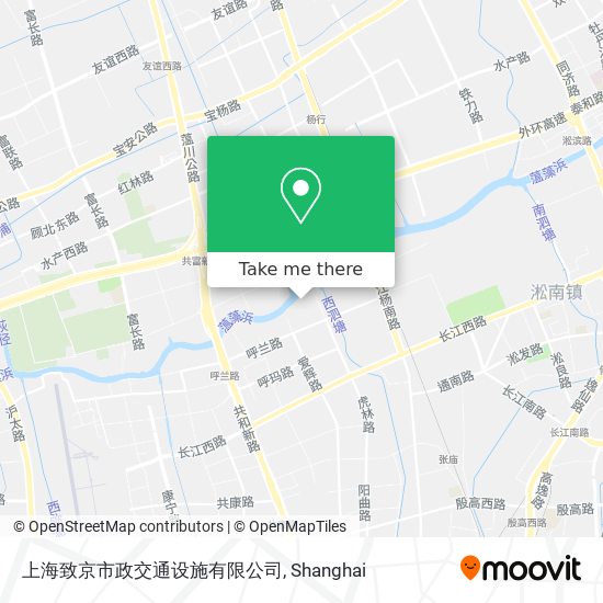 上海致京市政交通设施有限公司 map