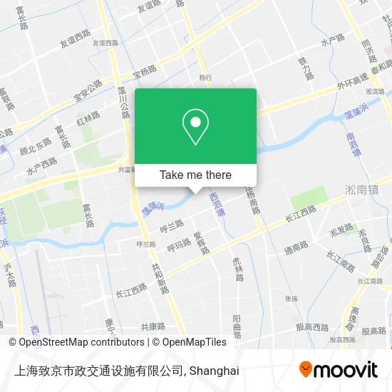 上海致京市政交通设施有限公司 map