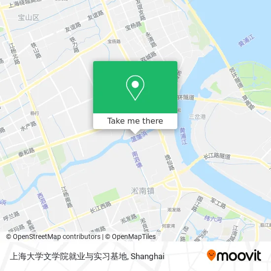 上海大学文学院就业与实习基地 map