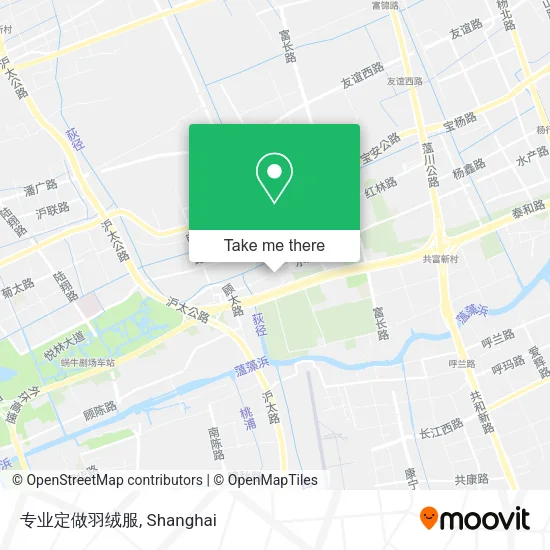 专业定做羽绒服 map