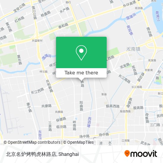北京名炉烤鸭虎林路店 map