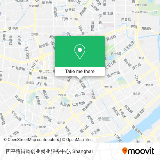 四平路街道创业就业服务中心 map