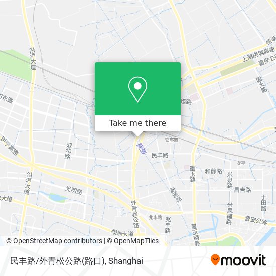 民丰路/外青松公路(路口) map