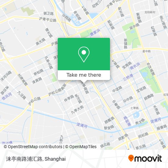 涞亭南路浦汇路 map