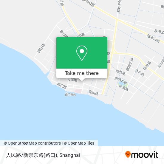 人民路/新崇东路(路口) map