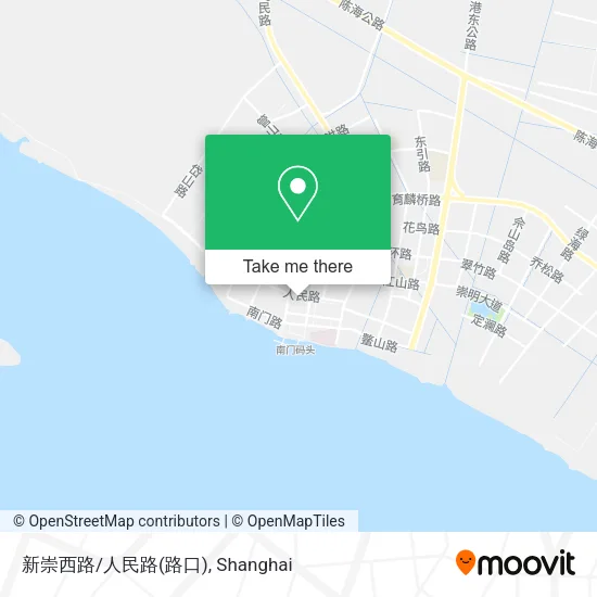 新崇西路/人民路(路口) map