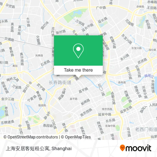 上海安居客短租公寓 map