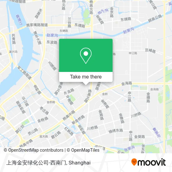上海金安绿化公司-西南门 map