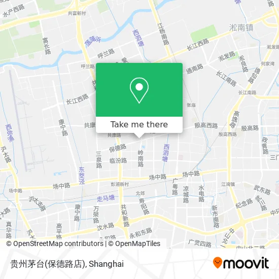 贵州茅台(保德路店) map