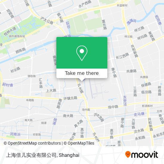 上海倍儿实业有限公司 map