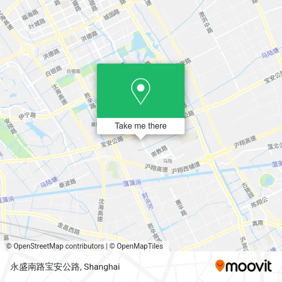 永盛南路宝安公路 map