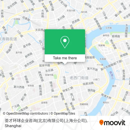 荟才环球企业咨询(北京)有限公司(上海分公司) map