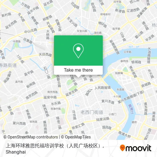 上海环球雅思托福培训学校（人民广场校区） map