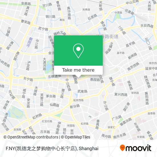 F.NY(凯德龙之梦购物中心长宁店) map
