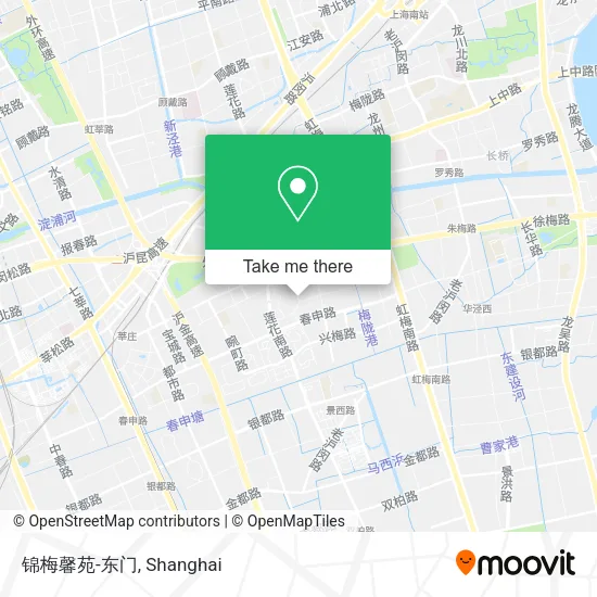 锦梅馨苑-东门 map