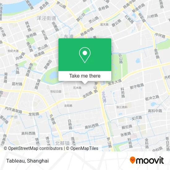 Tableau map