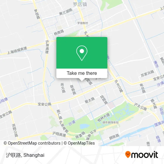 沪联路 map