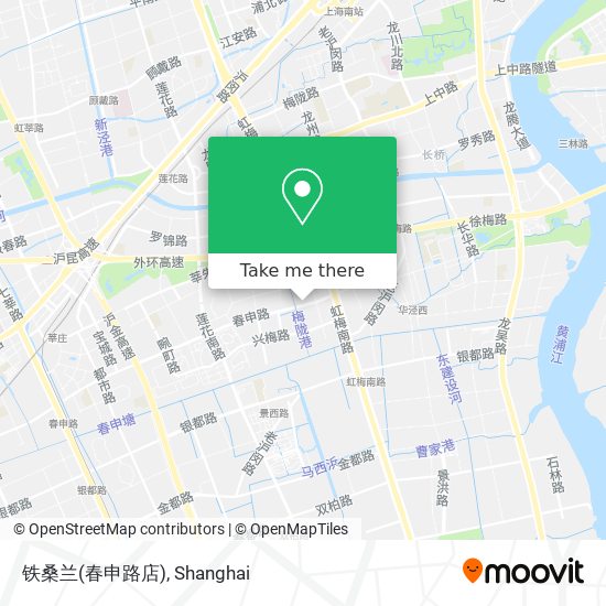 铁桑兰(春申路店) map