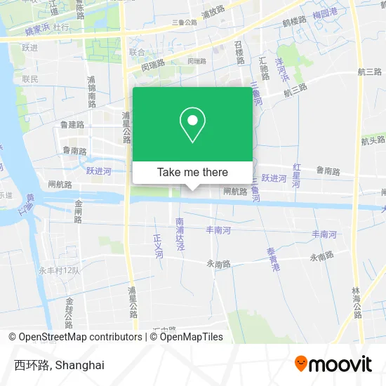 西环路 map