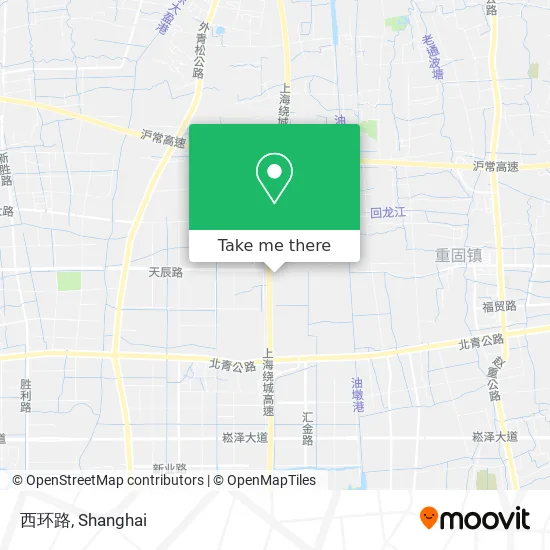 西环路 map