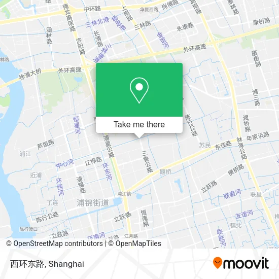 西环东路 map