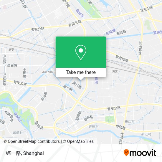 纬一路 map