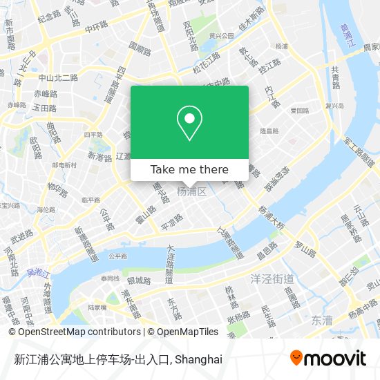 新江浦公寓地上停车场-出入口 map