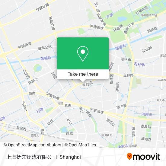上海抚东物流有限公司 map