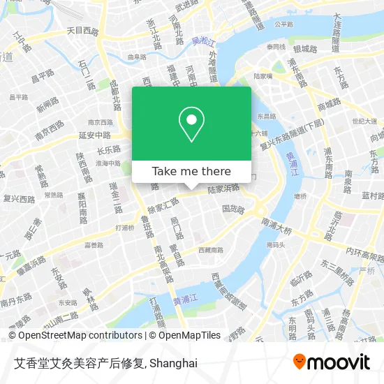 艾香堂艾灸美容产后修复 map