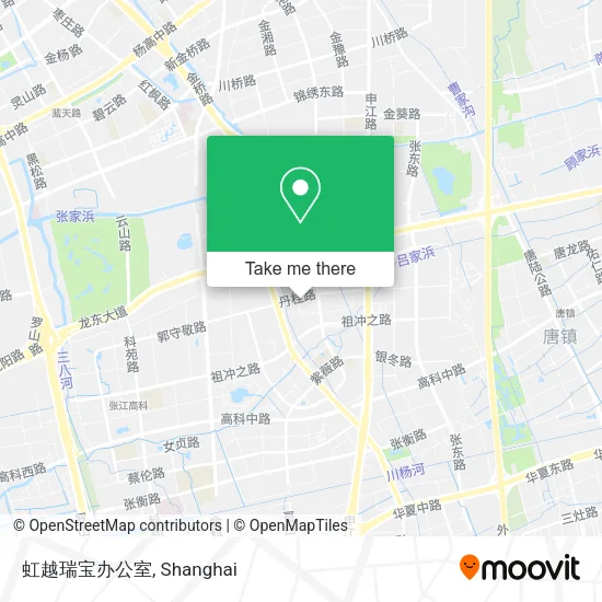 虹越瑞宝办公室 map