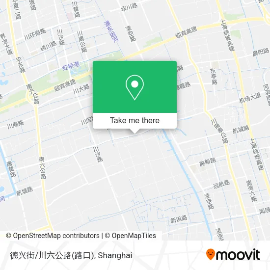 德兴街/川六公路(路口) map