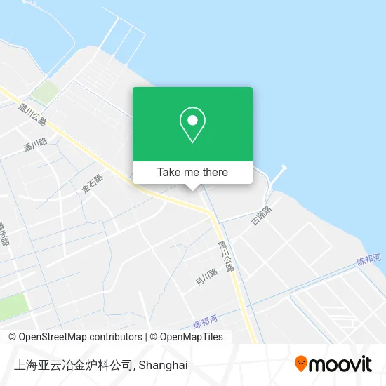 上海亚云冶金炉料公司 map