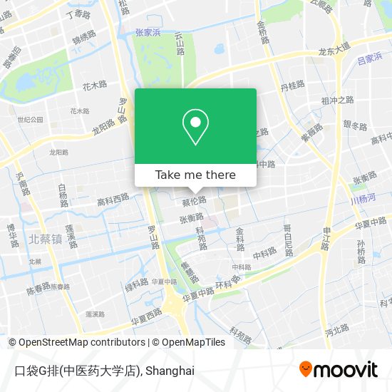 口袋G排(中医药大学店) map